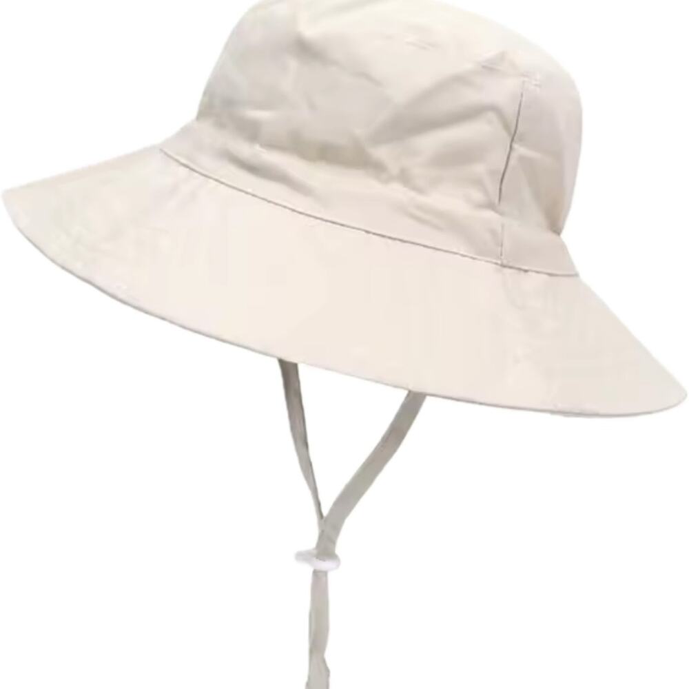 New kids beige sun hat 2-5 years